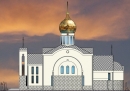 Wizualizacja nowej cerkwi w Augustowie
