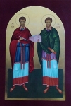 Ikona - św. Kosmy i Damiana