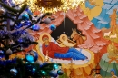 Fresk - Narodzenie Chrystusa, cerkiew w Jacznie
